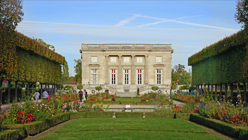 West façade of the Petit Trianon at Versailles