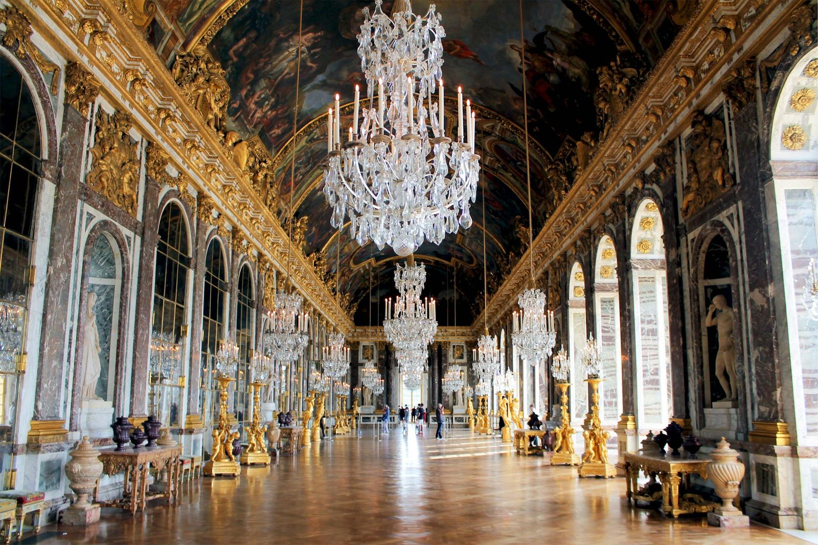 The Hall of Mirrors at Versailles