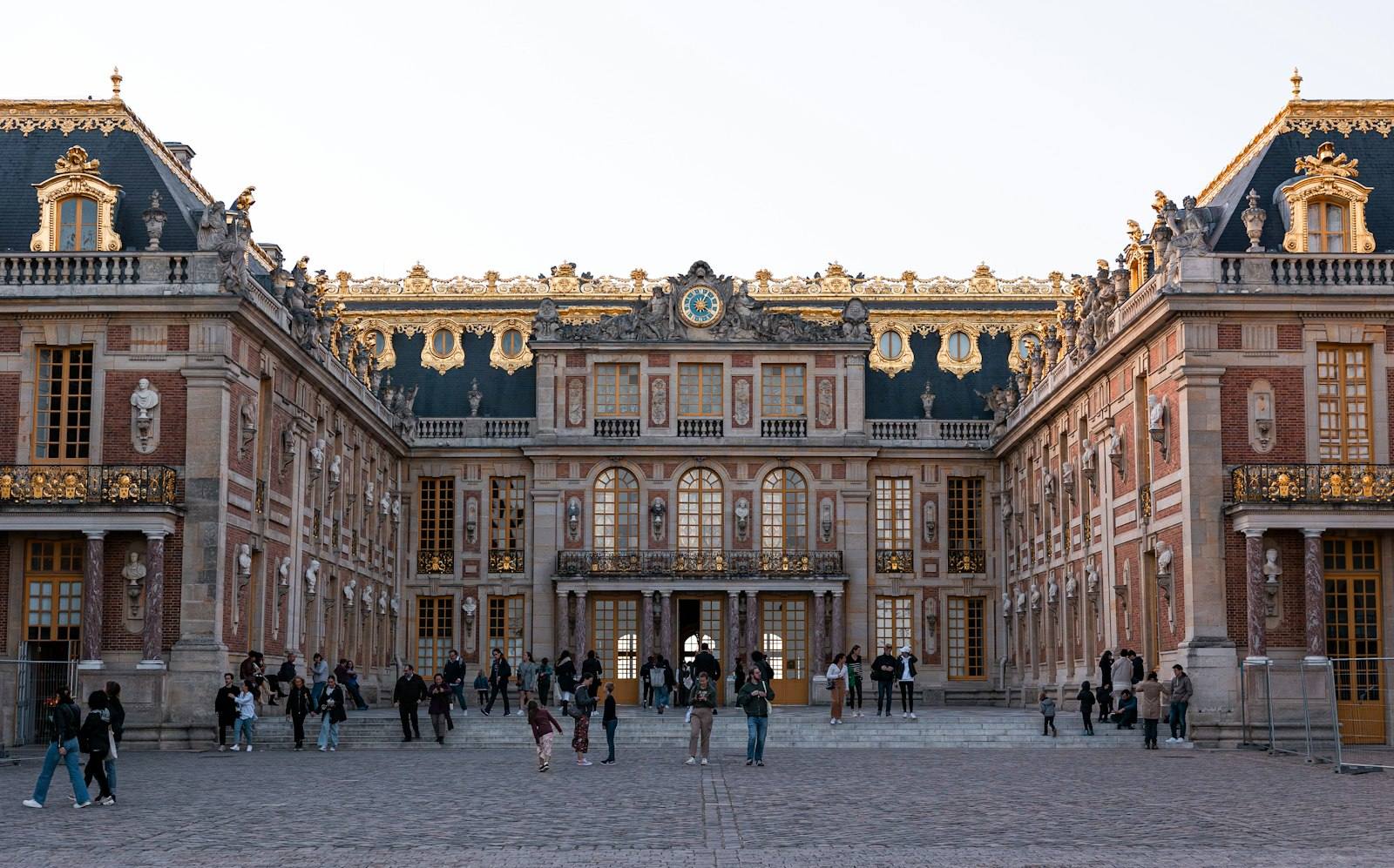 Palace of Versailles entrance and gates